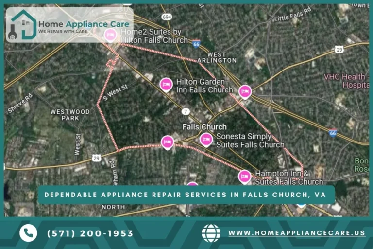 Appliance repair services in Falls church