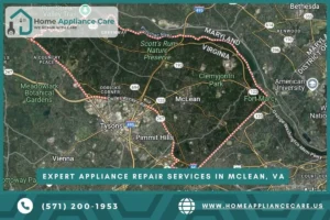 Appliance repair services in McLean