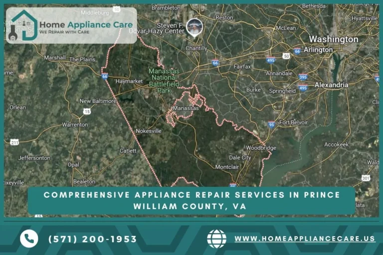 Appliance repair in Prince William