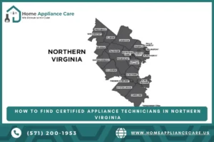 A map of Northern Virginia