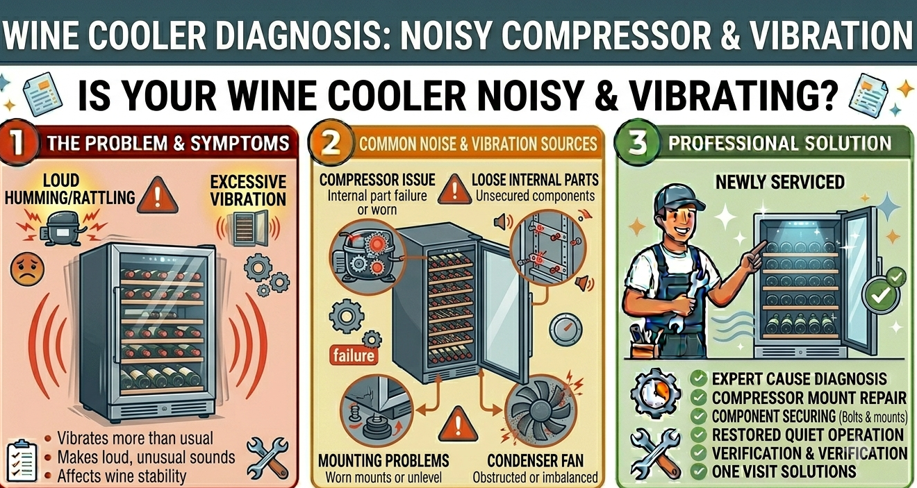 wine cooler repair Arlington