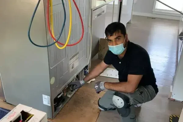 Fridge Repair Service Refrigerator repairing by Home Appliance Care's technician